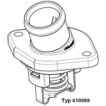 WAHLER Thermostat, Kühlmittel 410989.87D - 41098987D...