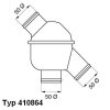 WAHLER Thermostat, Kühlmittel 410864.71D0 - 41086471D0 für 81.06401.0019