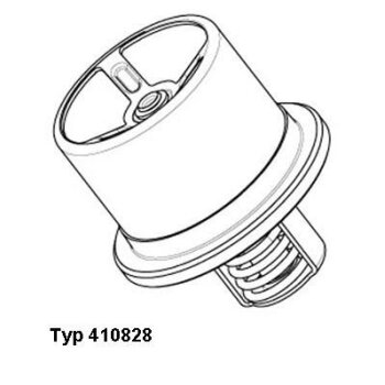 WAHLER Thermostat, Kühlmittel 410828.82D0 - 41082882D0