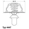 WAHLER Thermostat, Kühlmittel 4447.80D - 444780D für 1338 72