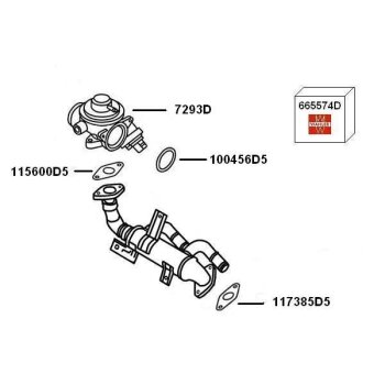 WAHLER Abgasrückführung 7900419