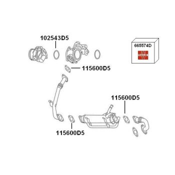 WAHLER Abgasrückführung 7900432