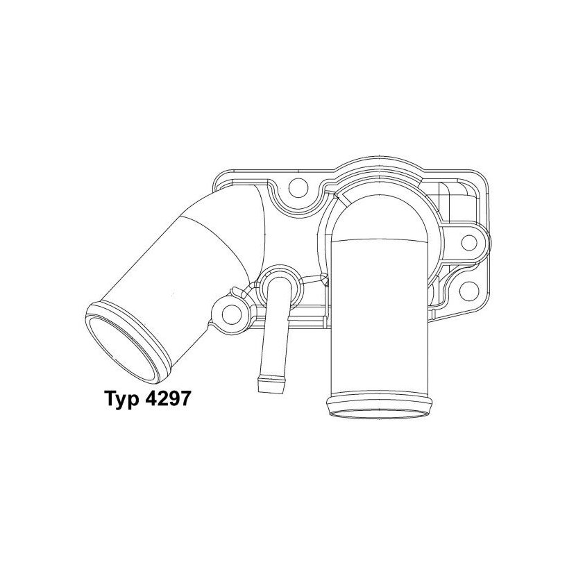 WAHLER Thermostat, Kühlmittel 4297.92D - 429792D für 13 38 015