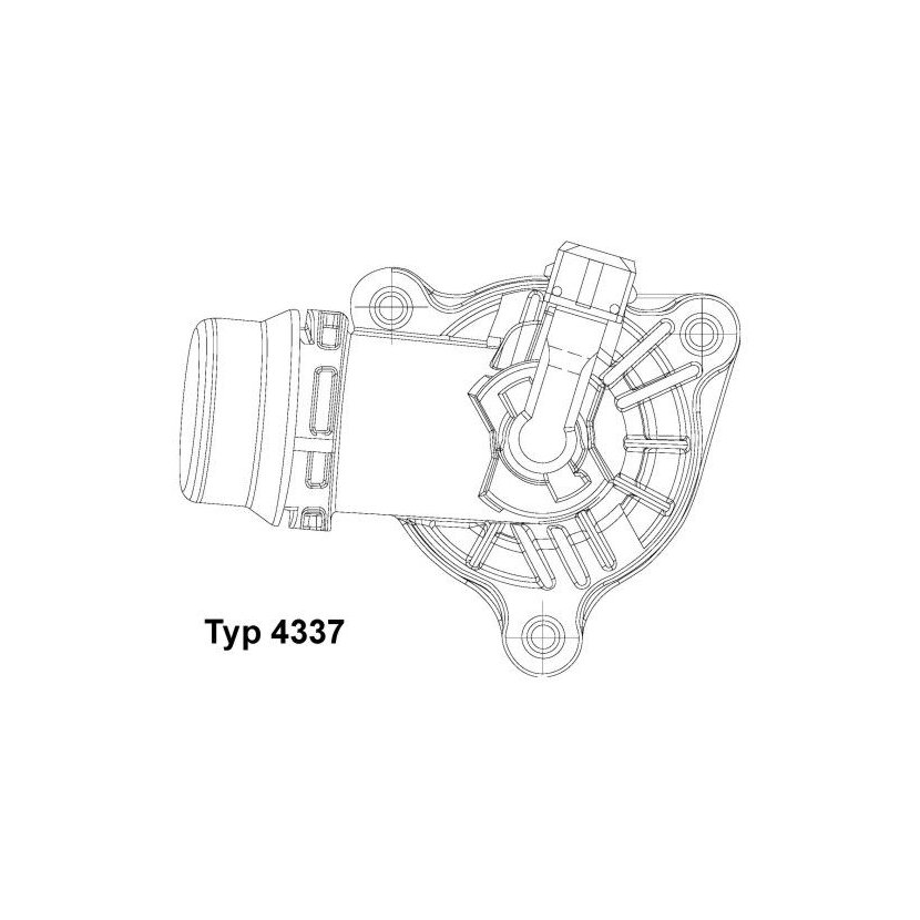 WAHLER Thermostat, Kühlmittel 4337.105D - 4337105D für 11 53 7 510 959