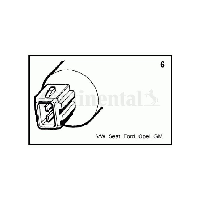 CONTINENTAL/VDO Waschwasserpumpe, Scheibenreinigung 246-083-002-014Z - 246083002014Z für 7222079
