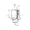 RAUFOSS COUPLINGS Schottstutzen mit ABC New Line - 909 12 016 - 90912016