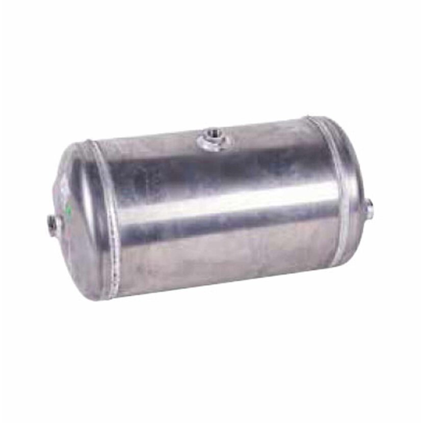 Druckluftbehälter nach EN 286-2 passend passend für 20ltr Aluminium D=246mm L=500mm 1+2 Luftanschl. 1 x Entwässer.