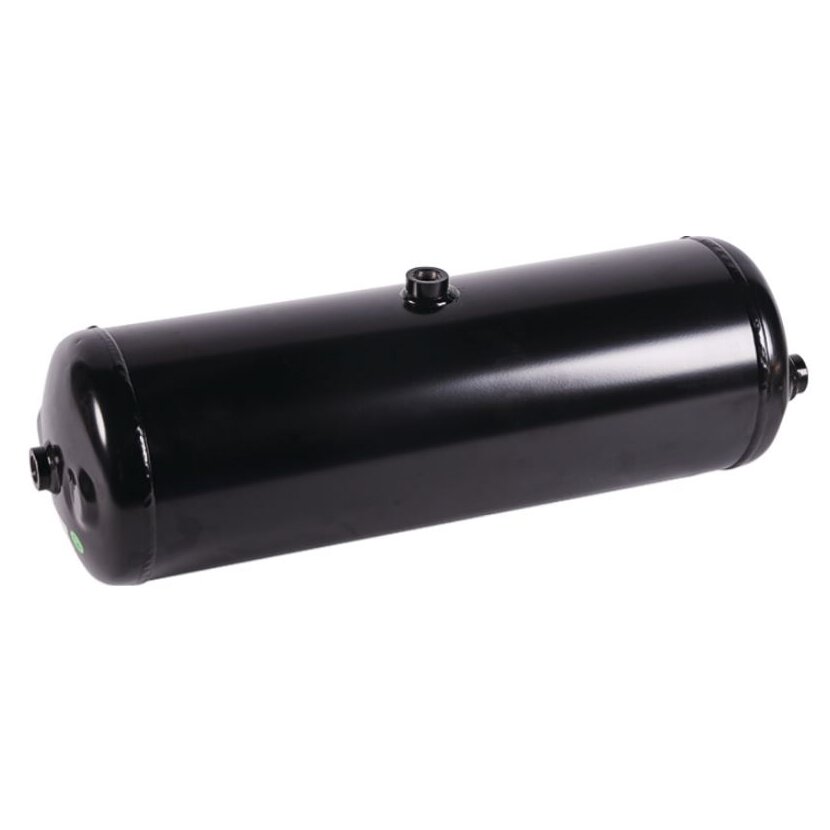 Druckluftbehälter nach EN 286-2 passend für 20ltr Stahl D=206mm L=660mm max. 15.5 bar schwarz