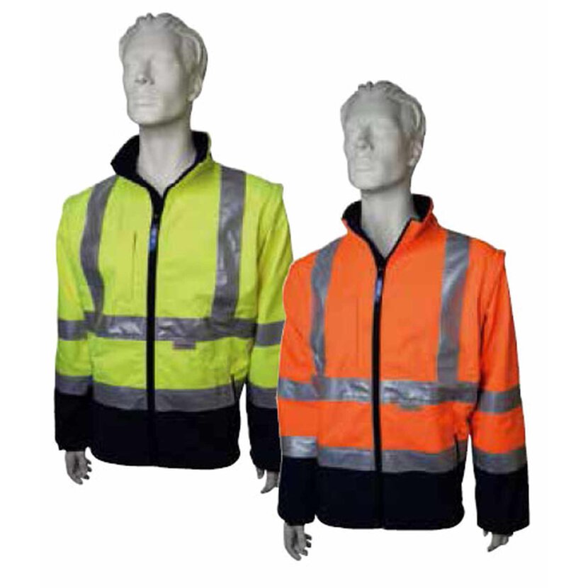 Warnschutz-Softshell-Jacke passend für