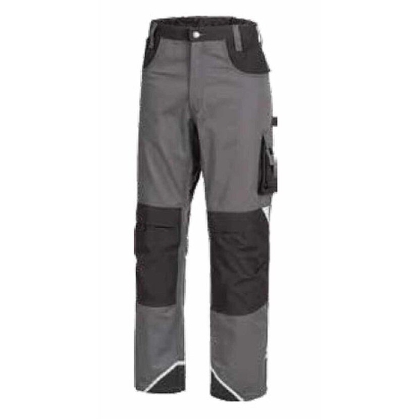 NITRAS SAFETY PRODUCTS Arbeitshose MOTION TEX PLUS - Gr.56Grau/schwarz 7612-56 Knieschutz 76K Nitras - Gr.56Grau/schwarz7612-56Knieschutz76KNitras