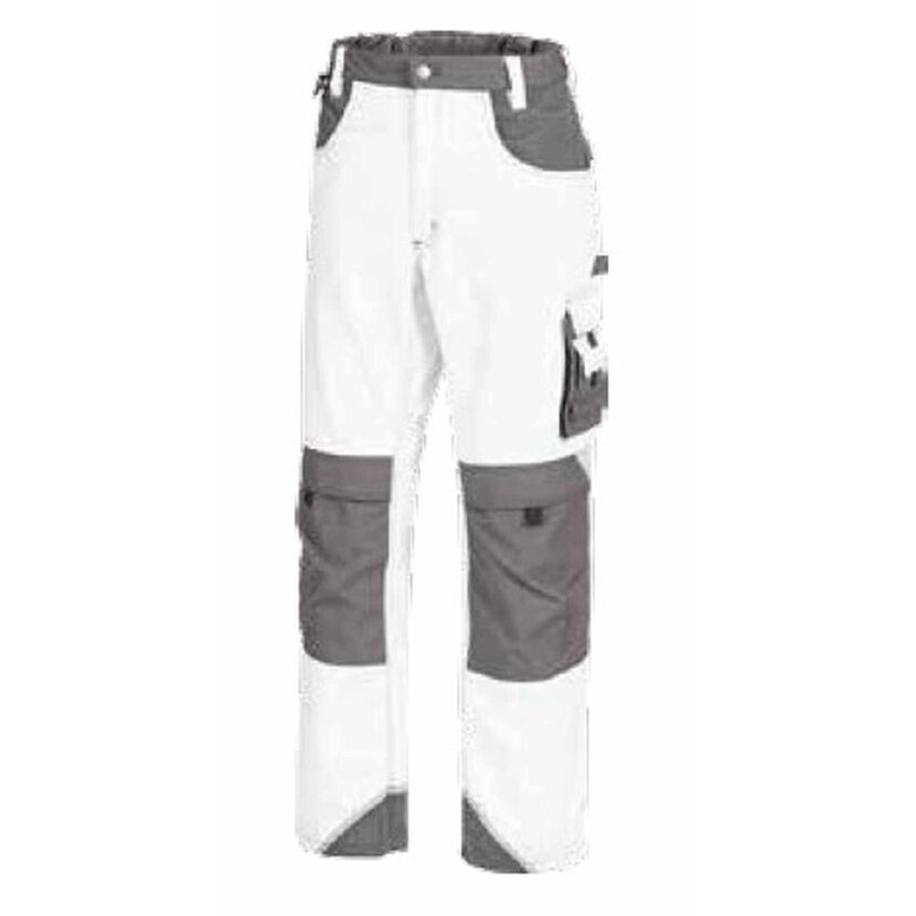 NITRAS SAFETY PRODUCTS Arbeitshose MOTION TEX PLUS - Gr.44 weiß 7613-44 Knieschutz 76K Nitras - Gr.44weiß7613-44Knieschutz76KNitras