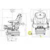 GRAMMER Traktor Sitz Maximo Evolution Active NEW - 1288762CNH - MSG 95EAC/741