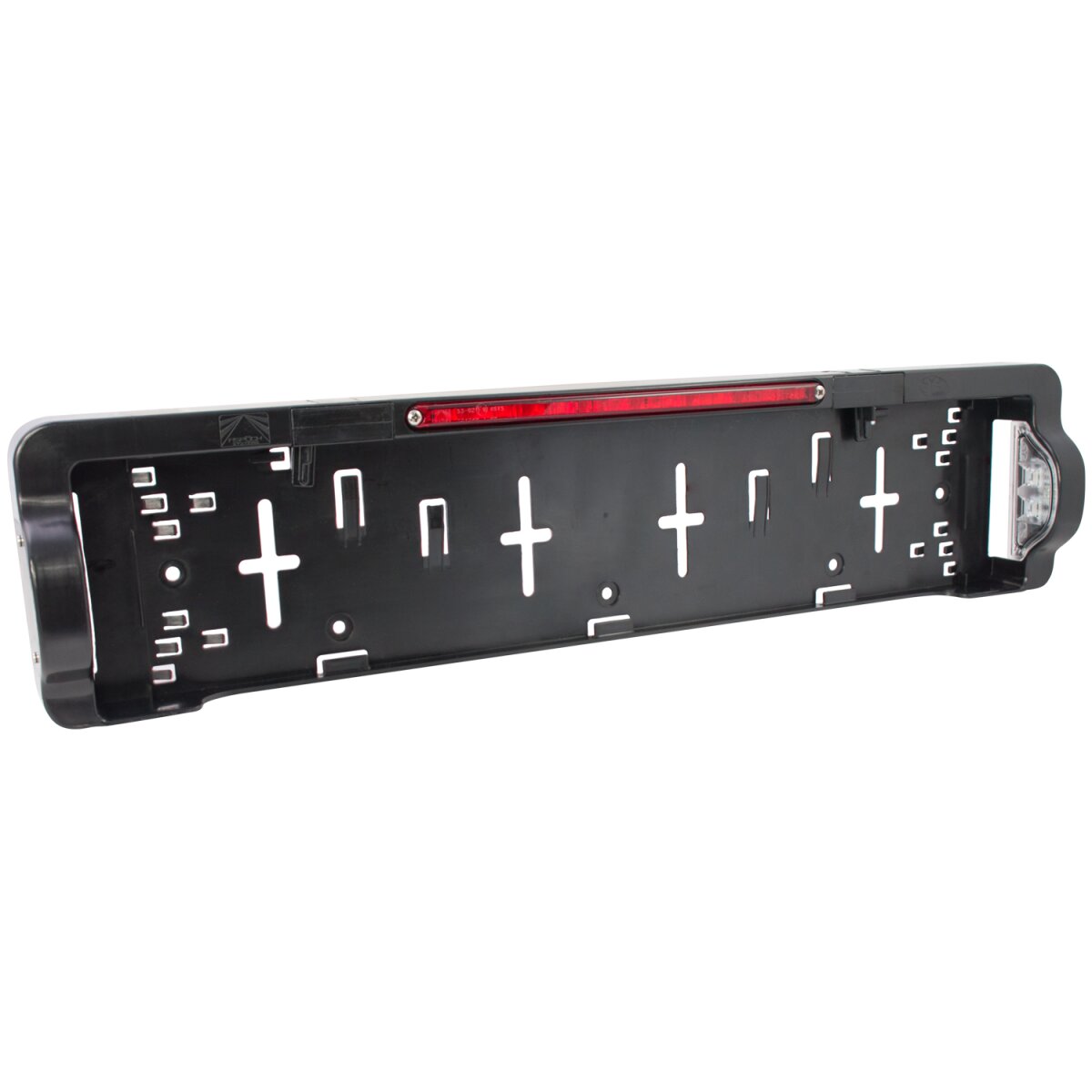 ASPÖCK Kennzeichenhalter, 12 V, 0,80 m, DC, mit 3. Bremsleuchte 