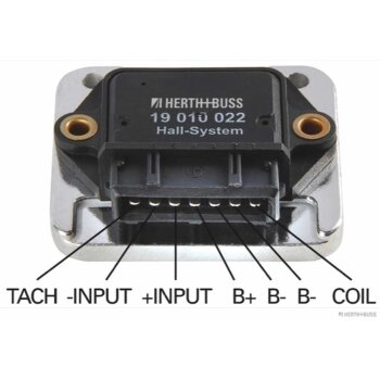 HERTH+BUSS Schaltgerät, Zündanlage 12 V, 6 pins...