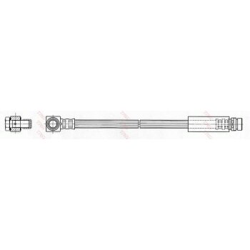 TRW Bremsschlauch PHD273 für 6784917