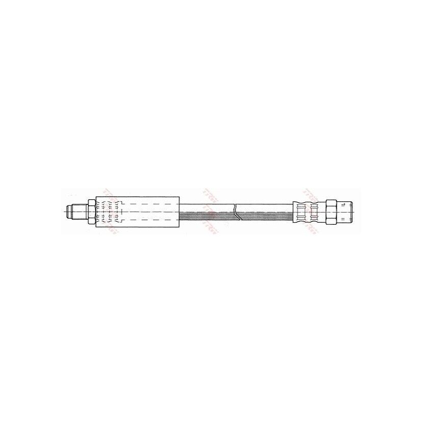 TRW Bremsschlauch PHB280 für 34126854