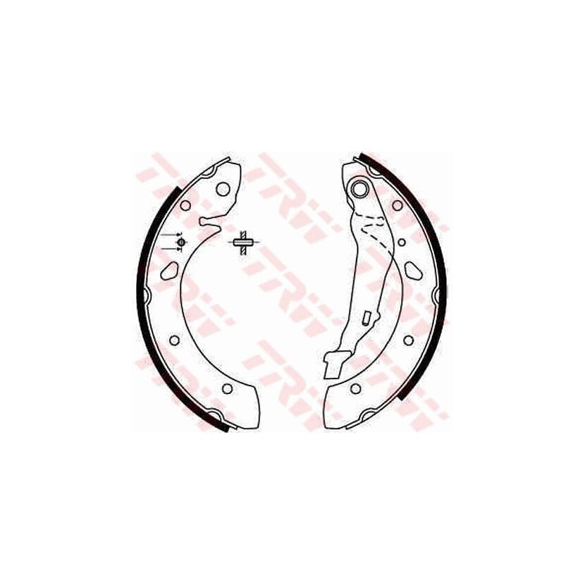 TRW Bremsbackensatz GS8632 für 04495-05020