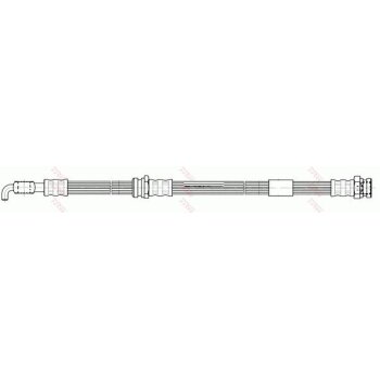 TRW Bremsschlauch PHD447 für B25D-43-980A
