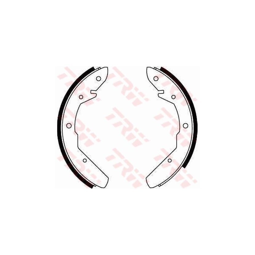 TRW Bremsbackensatz GS8149 für 211 609 537 NX