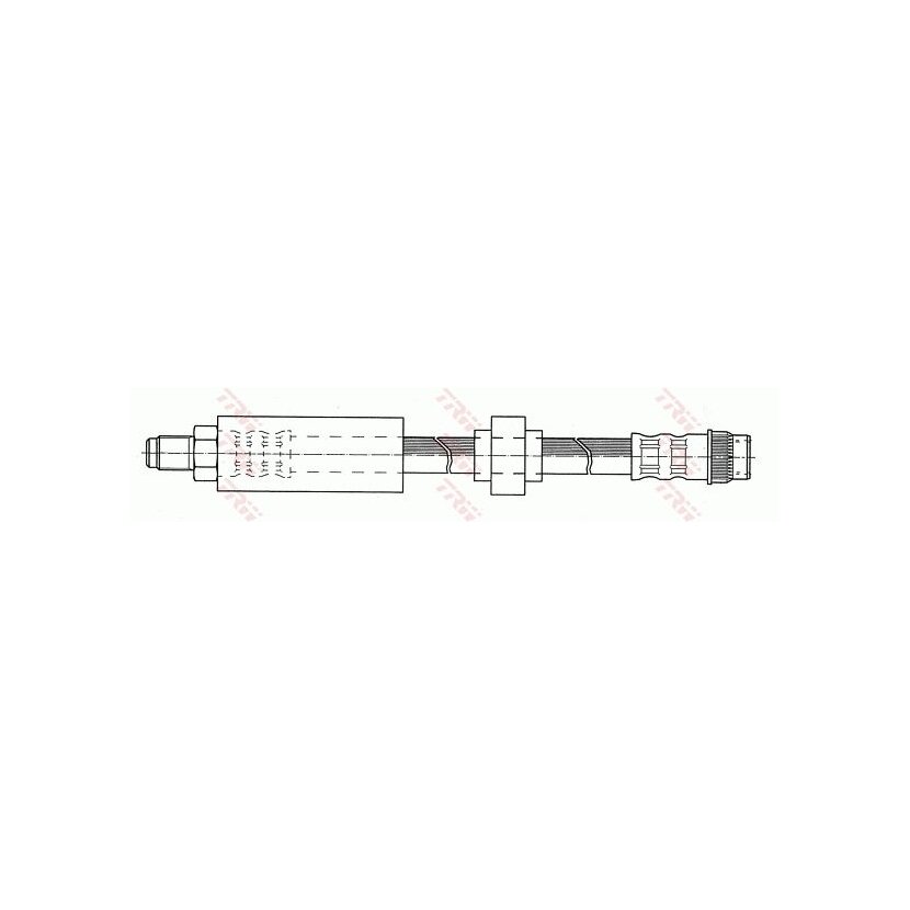 TRW Bremsschlauch PHB303 für 77 00 834 731