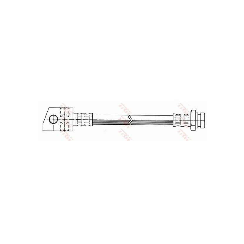 TRW Bremsschlauch PHA347 für 91142436