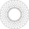 TRW Bremsscheibe DF5019S für 81.50803-0047