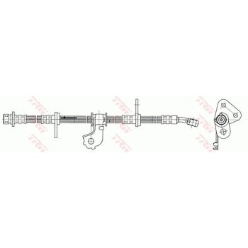 TRW Bremsschlauch PHD140 für 46411-SH3-043