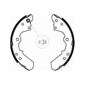 TRW Bremsbackensatz GS6245 für 94124863