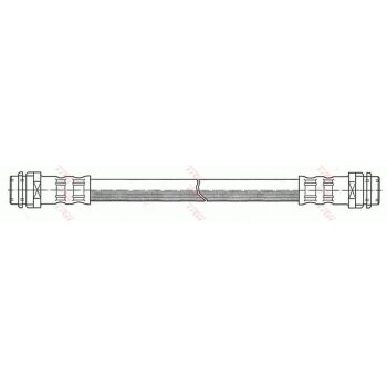 TRW Bremsschlauch PHA491 für 8Z0 611 775 B