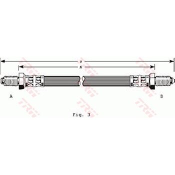 TRW Bremsschlauch PHC201 für GBH416