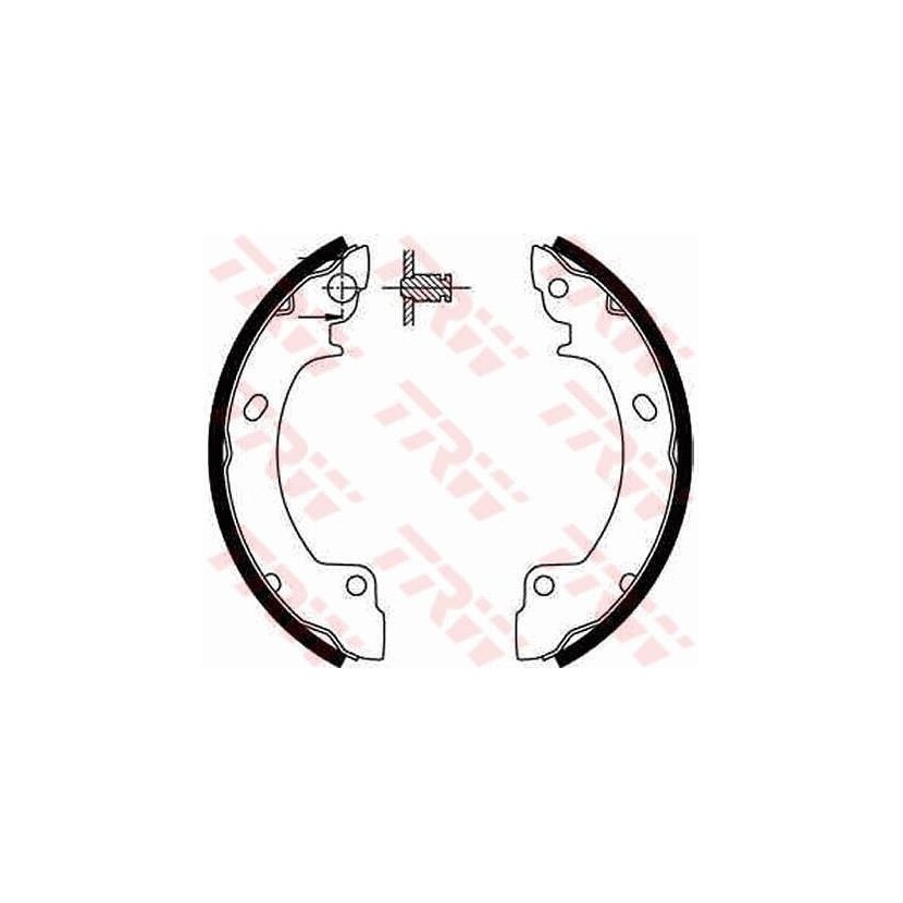 TRW Bremsbackensatz GS8552 für 58305-23A00