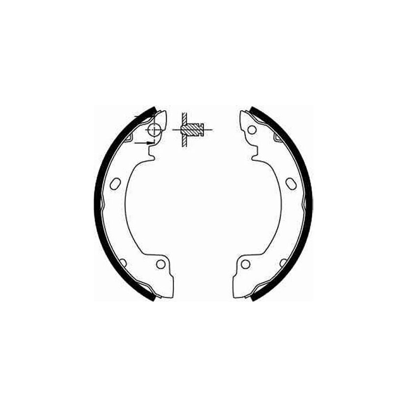 TRW Bremsbackensatz GS8552 für 58305-23A00