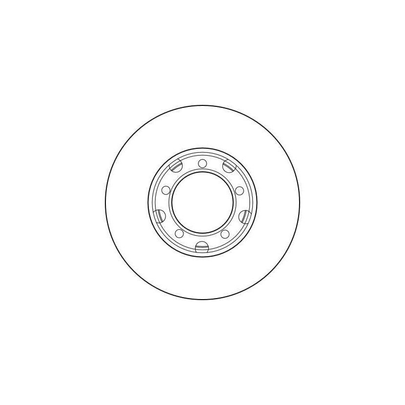TRW Bremsscheibe DF1577 für 601 420 00 72