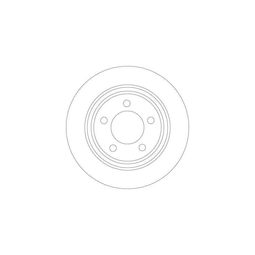 TRW Bremsscheibe DF4420 für C25Y-26-251B