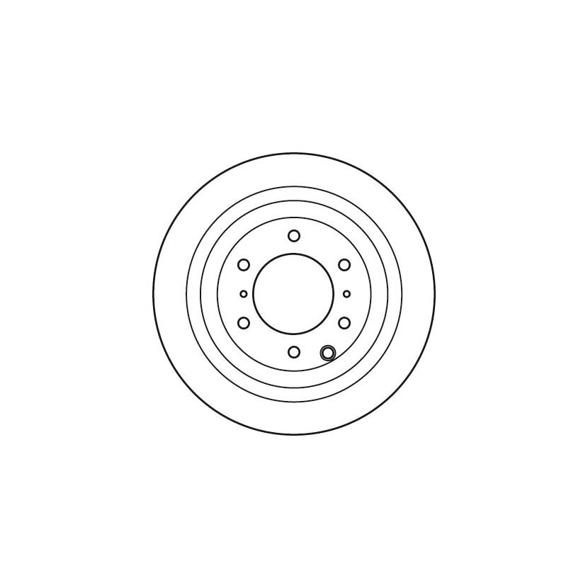 TRW Bremsscheibe DF4944S für 4615A037
