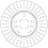TRW Bremsscheibe DF6448 für 77 01 208 848
