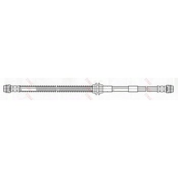 TRW Bremsschlauch PHA426 für 7L0 611 701 A