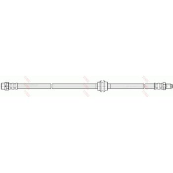 TRW Bremsschlauch PHB630 für 34 32 6 753 610