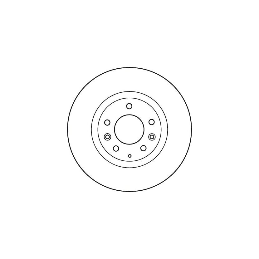 TRW Bremsscheibe DF4968S für F152-33-251