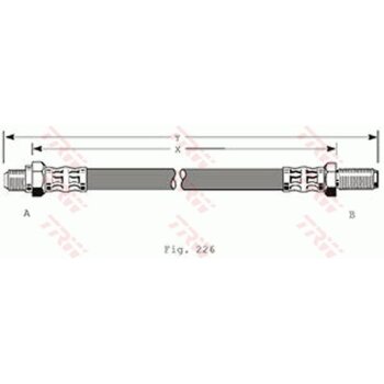 TRW Bremsschlauch PHC102 für 0060522547