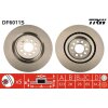 TRW Bremsscheibe DF6011S für 1ML 615 301