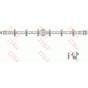 TRW Bremsschlauch PHB223 für 82422141
