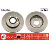 TRW Bremsscheibe DF4170 für 52098672