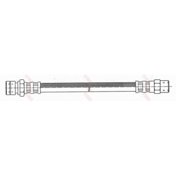 TRW Bremsschlauch PHB204 für 911 355 605 00