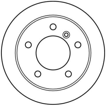 TRW Bremsscheibe DF4087S für 2D0 501 203