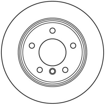 TRW Bremsscheibe DF6106 für 34 21 6 752 545