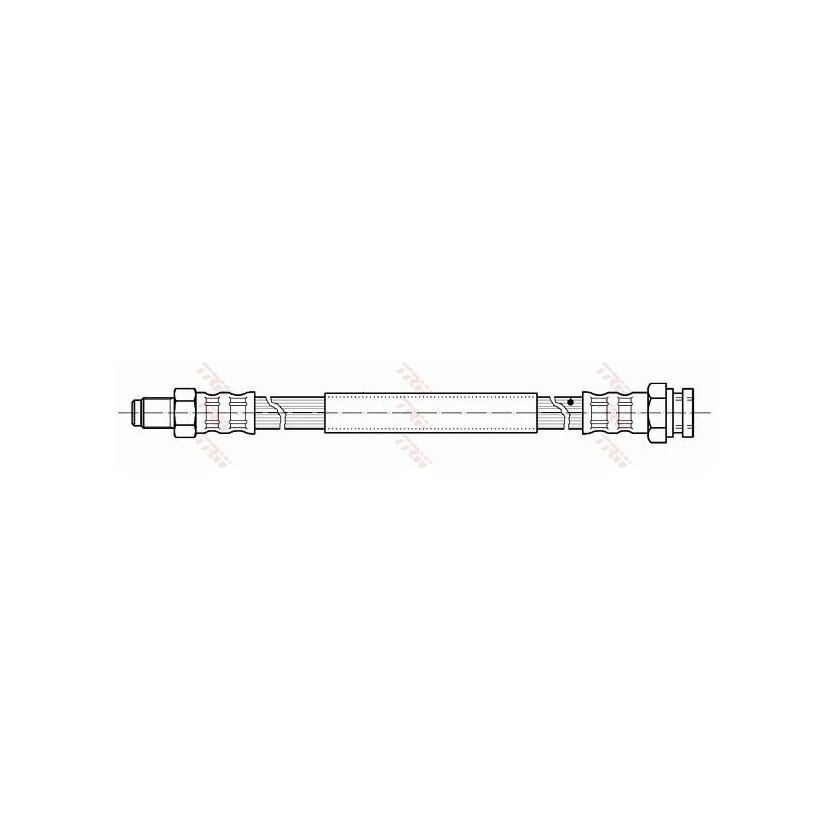 TRW Bremsschlauch PHB512 für 46738559