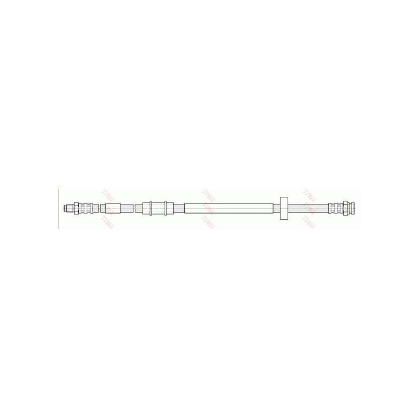 TRW Bremsschlauch PHB514 für 51729492
