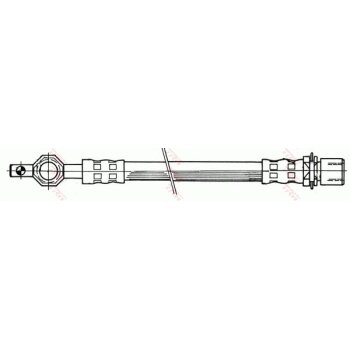 TRW Bremsschlauch PHD181 für 90947-02505
