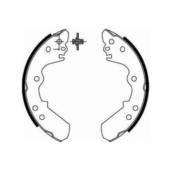 TRW Bremsbackensatz GS8551 für 94340026